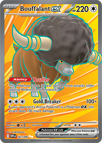 162/086 - Bouffalant Ex (Ultra Rare)