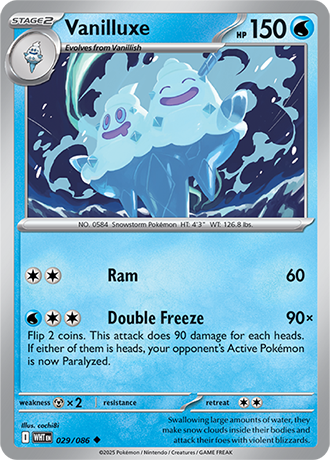 029/086 - Vanilluxe