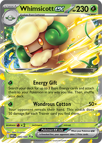 005/086 Whimsicott Ex