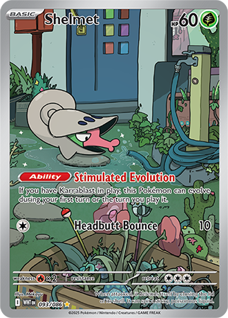 093/086 - Shelmet (Illustration Rare)