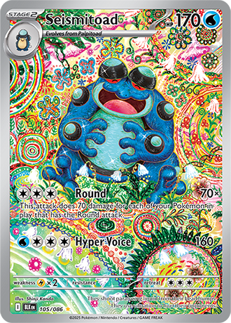 105/086 - Seismitoad (Illustration Rare)
