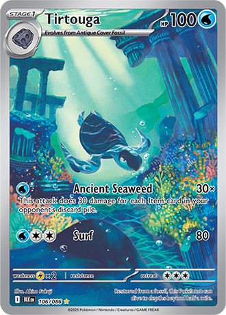 106/086 - Tirtouga (Illustration Rare)