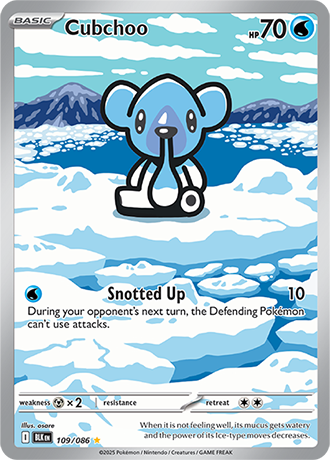 109/086 - Cubchoo (Illustration Rare)