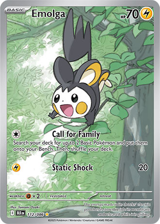 112/086 - Emolga (Illustration Rare)