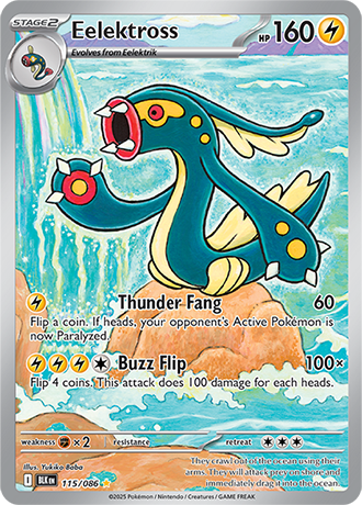 115/086 - Eelektross (Illustration Rare)