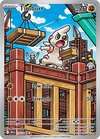 125/086 - Timburr (Illustration Rare)