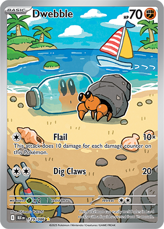 129/086 - Dwebble (Illustration Rare)