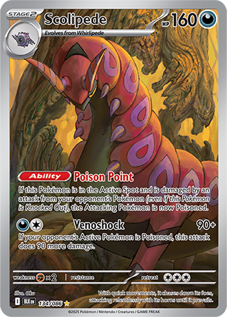 134/086 - Scolipede (Illustration Rare)