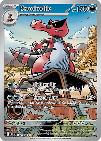 137/086 - Krookodile (Illustration Rare)