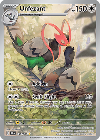 150/086 - Unfezant (Illustration Rare)