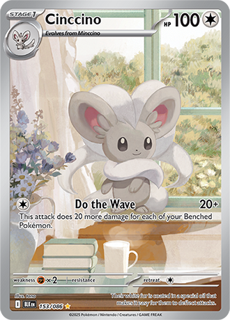 153/086 - Cinccino (Illustration Rare)