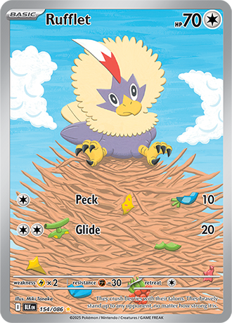 154/086 - Rufflet (Illustration Rare)