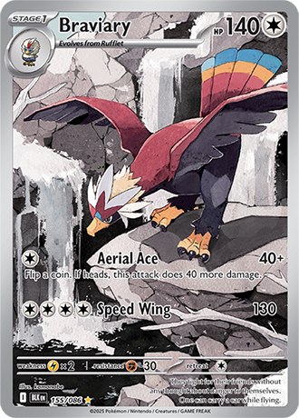 155/086 - Braviary (Illustration Rare)