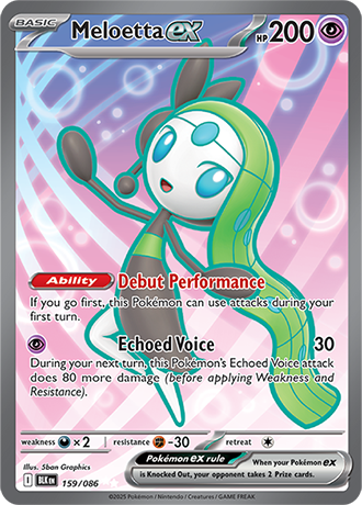 159/086 - Meloetta Ex (Ultra Rare)