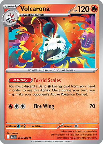 016/086 - Volcarona