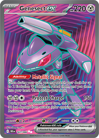 161/086 - Genesect Ex (Ultra Rare)