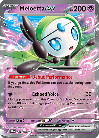 044/086 Meloetta Ex