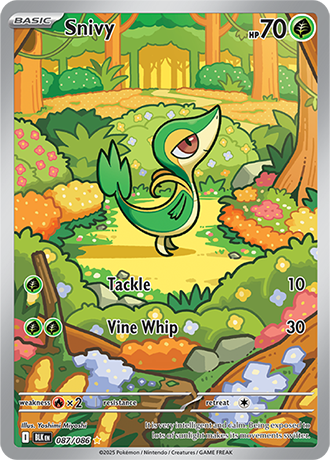 087/086 - Snivy (Illustration Rare)