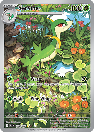 088/086 - Servine (Illustration Rare)