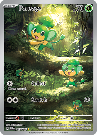089/086 - Pansage (Illustration Rare)