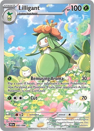 092/086 - Lilligant (Illustration Rare)