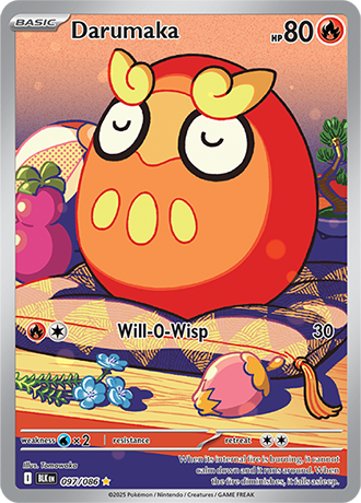097/086 - Darumaka (Illustration Rare)