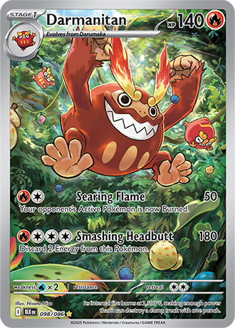 098/086 - Darmanitan (Illustration Rare)