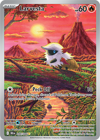 099/086 - Larvesta (Illustration Rare)