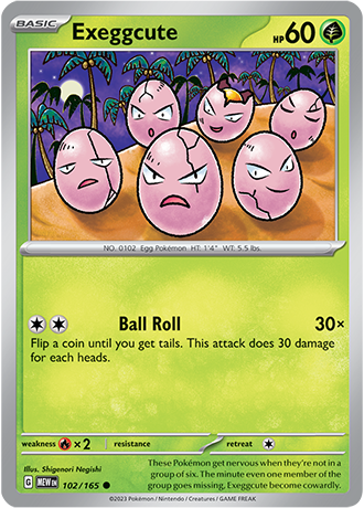 102/165 - Exeggcute