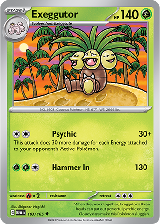 103/165 - Exeggutor