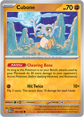 104/165 - Cubone