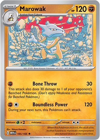105/165 - Marowak