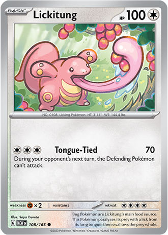 108/165 - Lickitung
