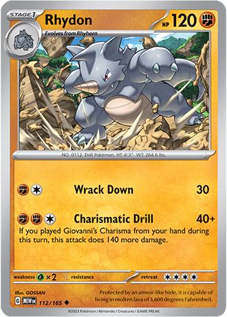 112/165 - Rhydon