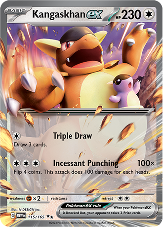 115/165 - Kangaskhan Ex
