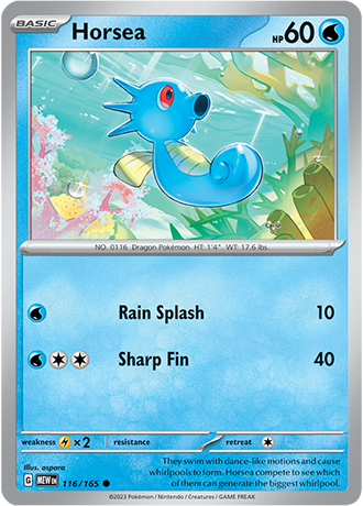 116/165 - Horsea