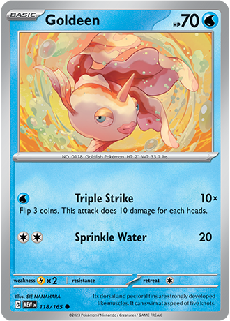 118/165 - Goldeen