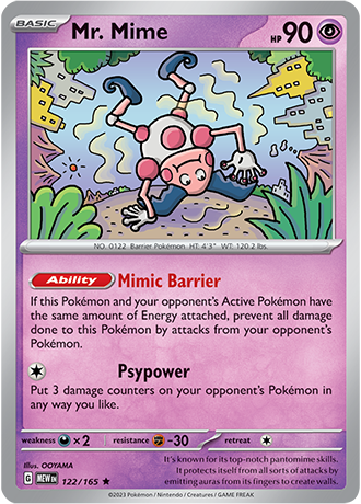 122/165 - Mr. Mime