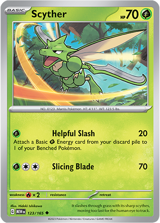 123/165 - Scyther