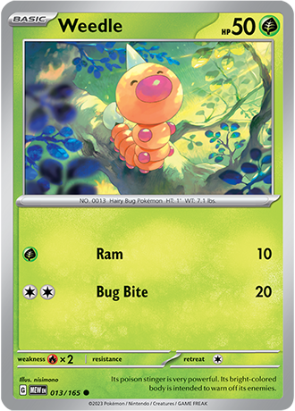 013/165 - Weedle