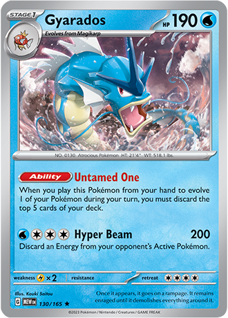 130/165 - Gyarados