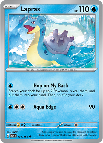 131/165 - Lapras