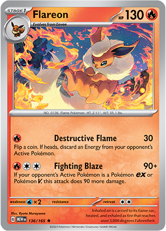 136/165 - Flareon
