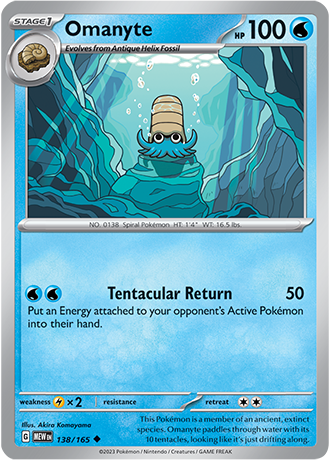 138/165 - Omanyte