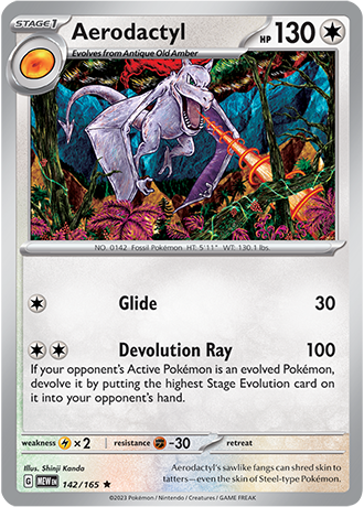 142/165 - Aerodactyl