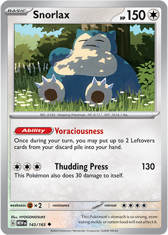143/165 - Snorlax