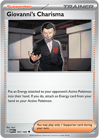 161/165 - Giovanni's Charisma