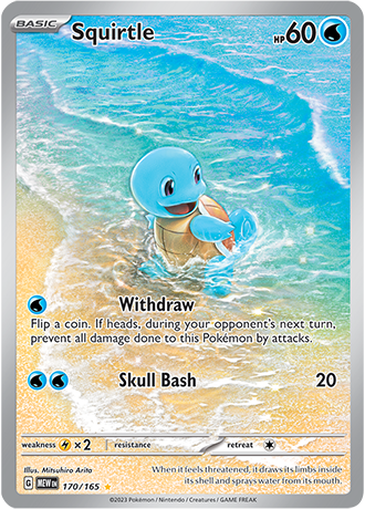 170/165 - Squirtle (Illustration Rare)