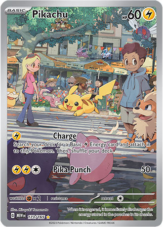 173/165 - Pikachu (Illustration Rare)