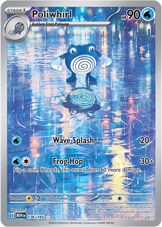 176/165 - Poliwhirl (Illustration Rare)
